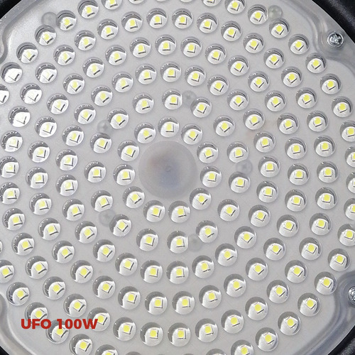 Imagen 8 de 9 de Lampara Ufo Campana Led Industrial 100w