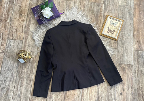 Saco Blazer Casual Negro S (Usado)