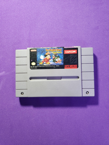 Mickey Mouse Magical Quest Super Nintendo Snes Cartucho