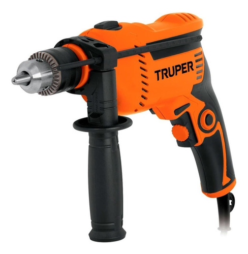 Taladro Percutor Profesional 1/2 600w - Truper 15346 Color Naranja