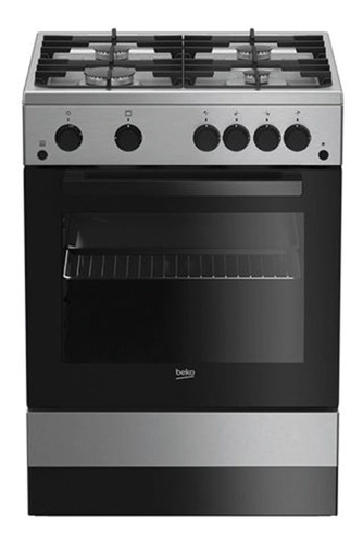 Cocina A Gas Natural Beko Fsgt 62130 Dxo Grill