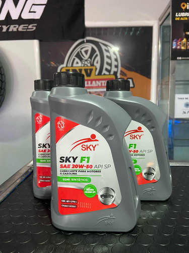 Aceite Sky 20w50 Semisintetico