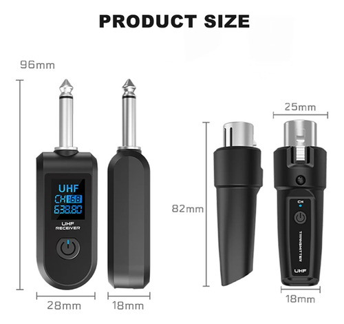 Sistema Adaptador Xlr, Transmisor Y Receptor De Micrófono I