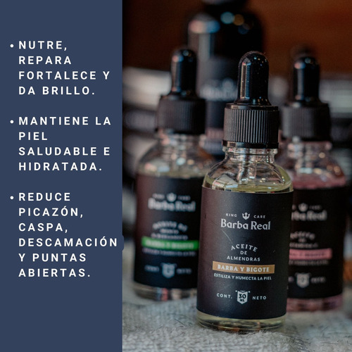 Aceite De Almendras Para Barba | Barba Real