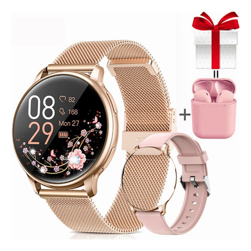 Imagen 1 de 8 de Rastreador De Salud Para Mujer Smartwatch Para Xiaomi Huawei