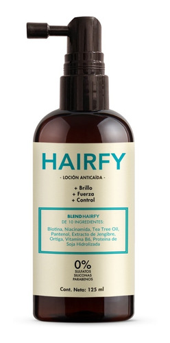 Loción Anticaída Hairfy - Biotina Niacinamida + 8 Activos