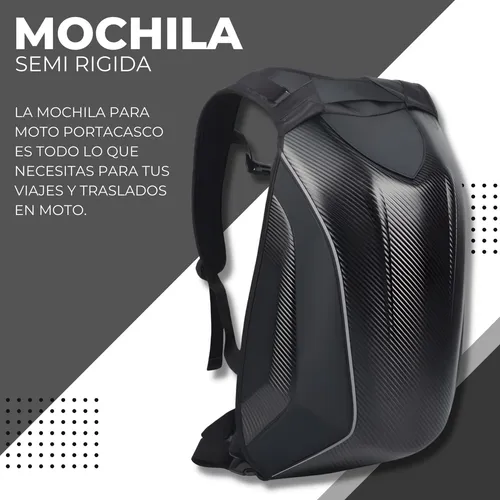 Mochila rigida para moto sale