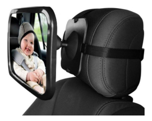 Espejo De Auto Para Observar A Bebe 360º