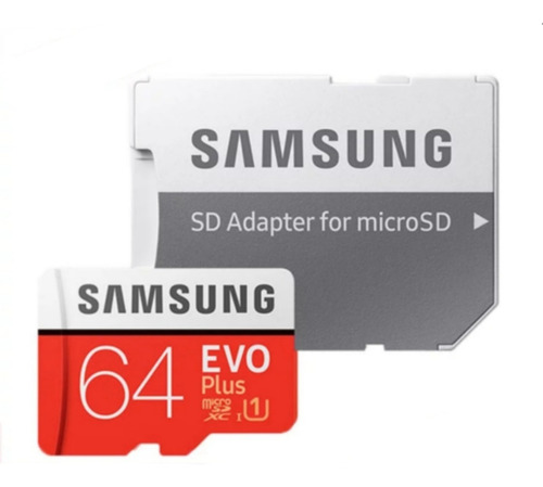 Cartão  Micro Samsung  Sdxc Evo Plus 64 Gb Galaxy S9,s8,s7