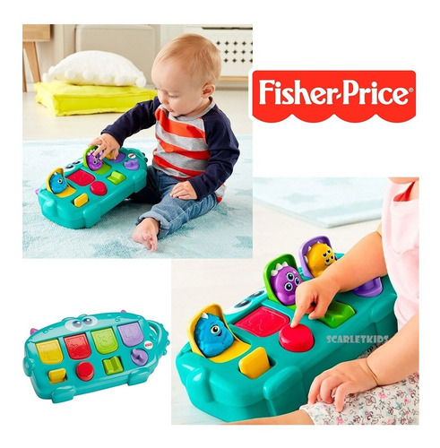Monstruo De Actividades Sorpresa Fisher Price Scarlet Kids