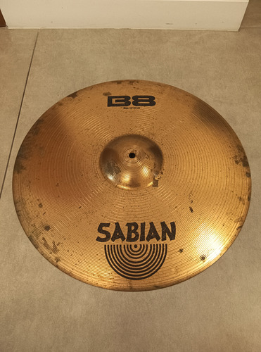 ## Prato De Condução Sabian B8 20, Excelentes Condições! Dourado (Usado)