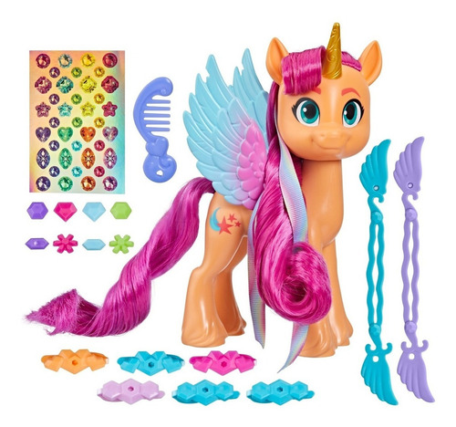 Juguete My Little Pony Sunny Starscout Peinados Con Estilo