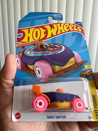 Hot Wheels 1 64 Donut Drifter Carro Dona Fast Foodie 2021