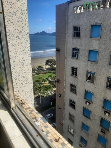 Imagem 2 de 15 de Apartamento 3 Dormitórios Vista Mar No Bairro Aparecida Santos - 2809