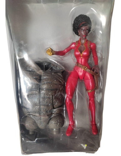 Misty Knight Baf Rhino Marvel Legends Hasbro