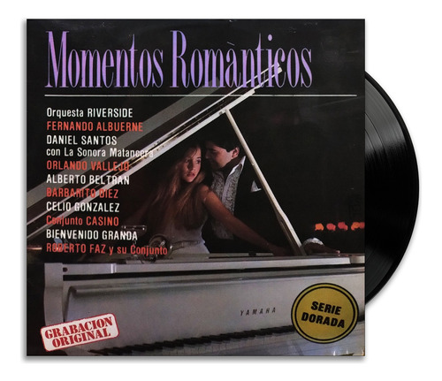 Momentos Románticos - Lp Vinilo