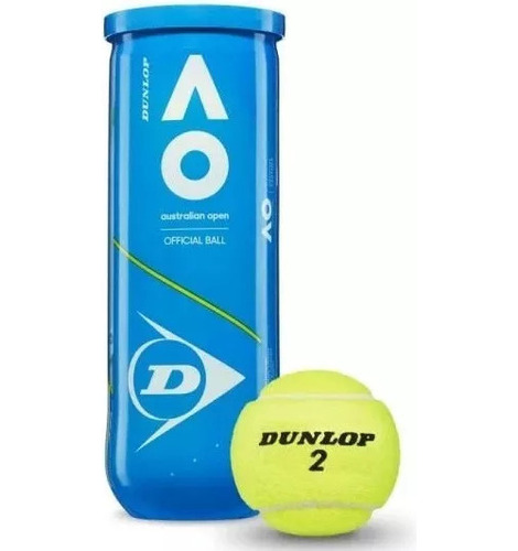 Pelotas Tenis Dunlop Australian Open X3 All Court - Paseo