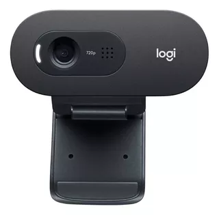 Cámara web Logitech C505e HD 30FPS color negro - Empresarial / Hogareño