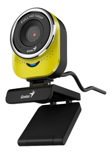 Camara Web 1080p Full Hd Genius Qcam-6000 Amarillo