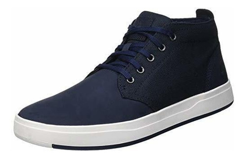 Timberland Davis - Chukka De Piel Y Tela Cuadrada Para Hombr