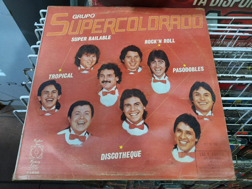 Lp Grupo Super Colorado En Acetato,long Play