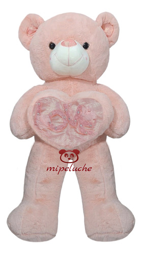 Oso De Peluche Importado Grande 90 Cm Antialergico Osito