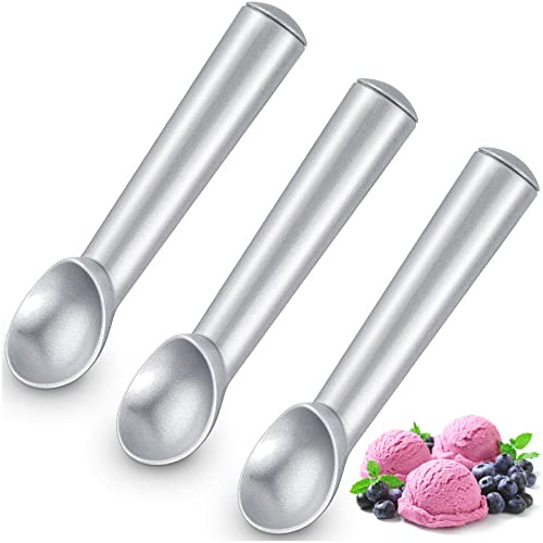 3 Pieces Ice Cream Scoop 7 Inches Nonstick Anti Freeze ...