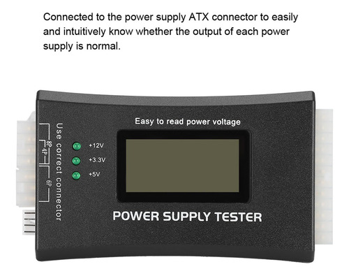 Computadora Atx Tester, Fuente De Alimentación Atx Computer