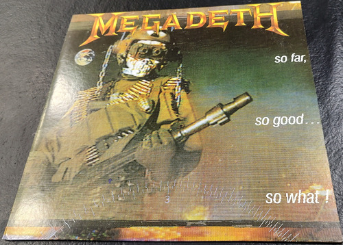 Megadeth So Far So Good So What Lp Brasil 1ra Edic Metallica