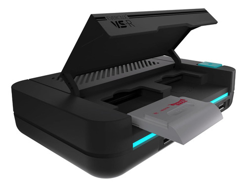 Evercade Vs-r Retro Gaming Console W/ Tomb Raider 1, 2 E 3 Cor Cinza