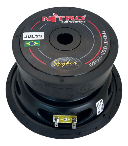 Subwoofer 8 Spyder Nitro 300 Watts Rms 4 Ohms