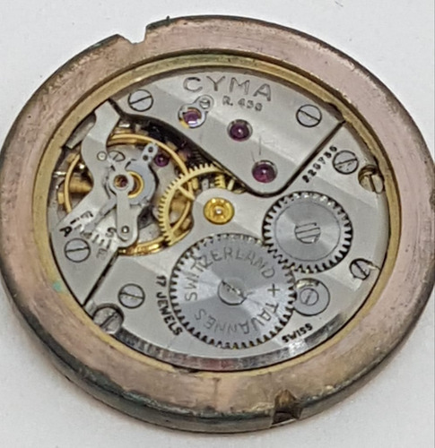 Relogio De Pulso Mostrador Omega Maquina Cyma No Estado A42