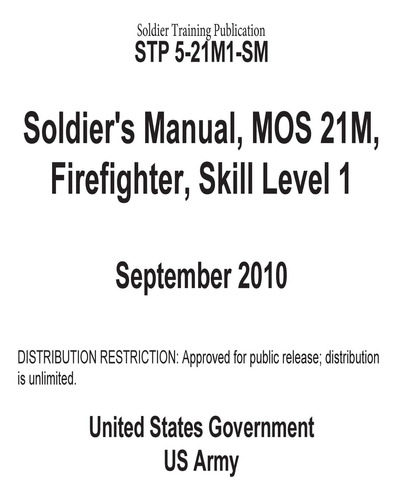 Libro: Soldier Training Publication Stp 5-21m1-sm Soldiers 