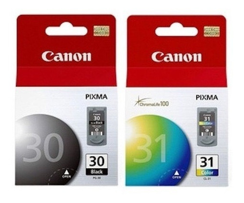 Cartuchos Canon 30-31 Originales Compatibles Con Canon 40-41