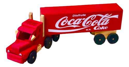 Trailer De Madera Coca Cola