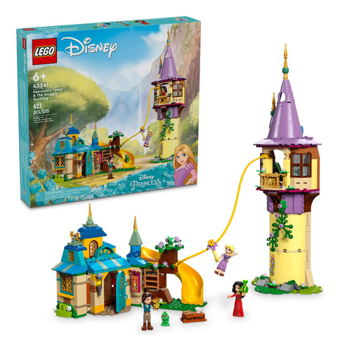 Lego Disney Rapunzel e a Pequena Torre do Patinho Modosita 43241