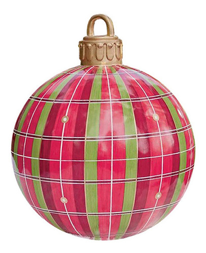 Juguete Navideño De 60 Cm Colorido Bola Grande De Navidad