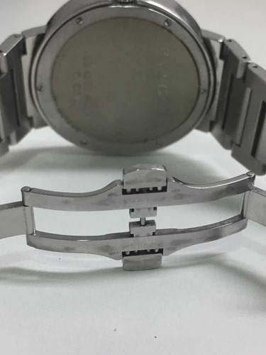 Bvlgari Em Aço 42mm Automático Original