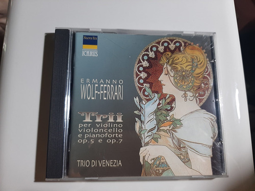 Ermanno Wolf-ferrari -trii Per Violino Violoncello Pianofo 