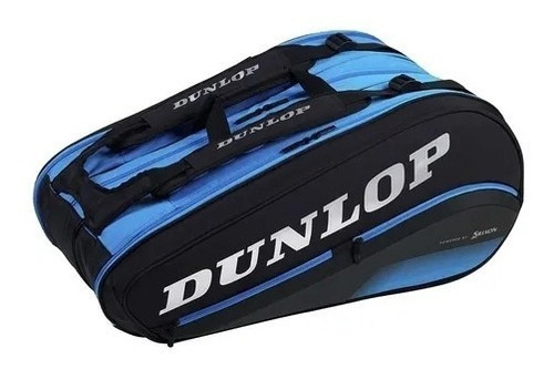 Raqueteira Dunlop Fx Performance X12 Preta E Azul
