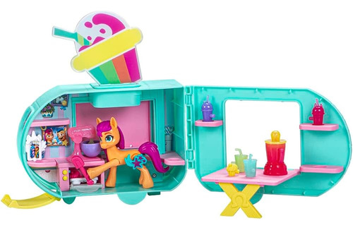 My Little Pony Playset Sunny Starscout Smoothie Truck Set, H