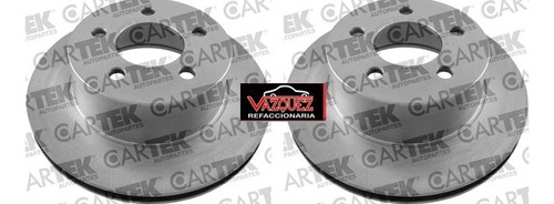 2x Discos Rueda Delanteros Jeep Grand Cherokee 1993-1998