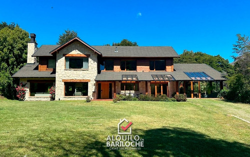 Alquiler Gran Casa En Arelauquen - Bariloche. Capacidad 10. #030.