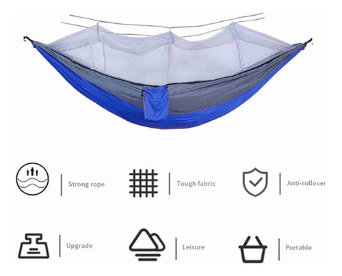 Hamaca, Mosquitera Automática De Apertura Rápida, Para Acamp