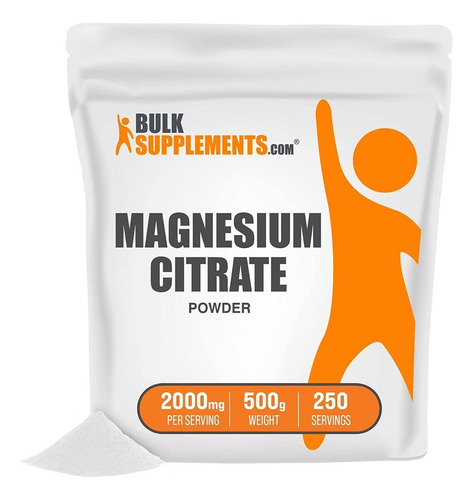 Citrato De Magnesio 500g Bulks - G A $41 - g a $407