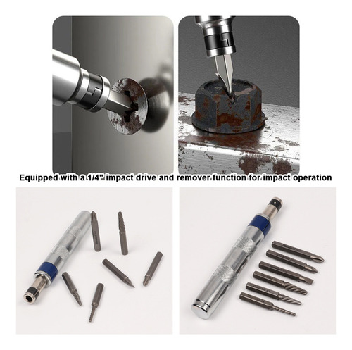 Screwdriver Complete Screwdriver 6in1 Broken Specifications