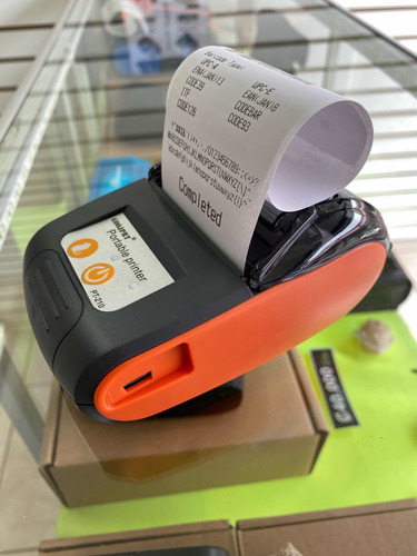 Imagen 4 de 10 de Impresora Portátil Bluetooth 58mm Con Estuche Gratis Tienda