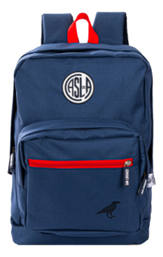 Imagen 1 de 6 de Mochila San Lorenzo Con Licencia Oficial 17,5 Pulgadas