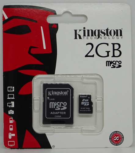 Cartão De Memória Micro Sd 2gb Tf / Secure Digital / Antigo