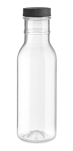 Botellas De Plástico Para Salsa- Con Anillo, 355ml - 162/paq